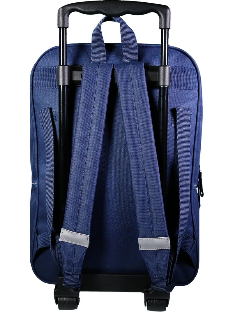 BAGTROTTER Sac à dos à roulettes Lili Lou Bleu Bleu - Kiabi