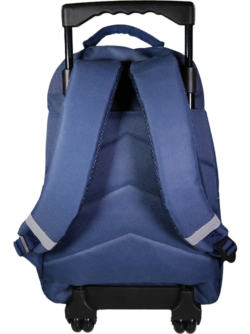 Bagtrotter Sac à dos à roulettes Lili Lou Bleu Bleu - Kiabi