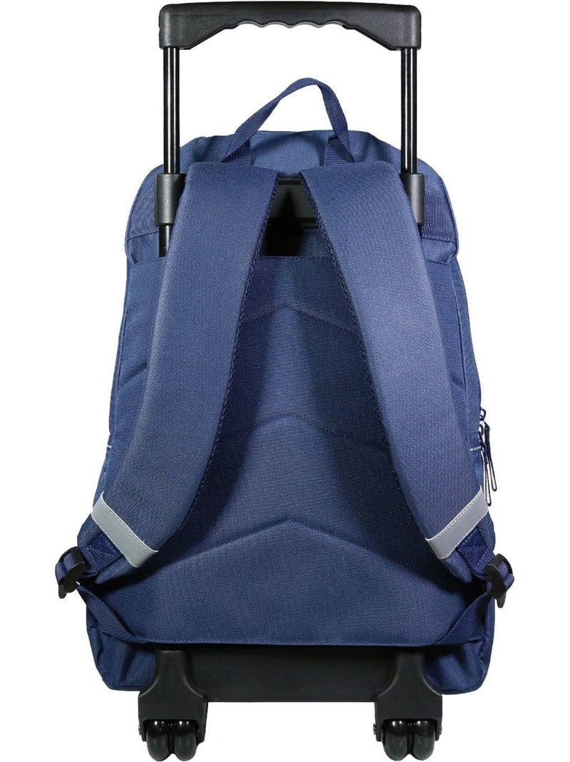 BAGTROTTER Sac à dos à roulettes Lili Lou Chat Rose Rose - Kiabi