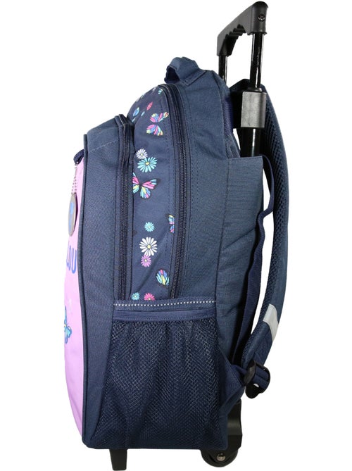 BAGTROTTER Sac à dos à roulettes Lili Lou Violet - Kiabi