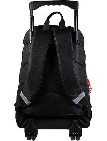 BAGTROTTER Sac à dos à roulettes Marvel Spider-Man Noir