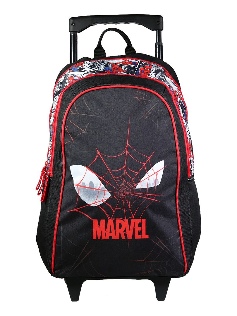 BAGTROTTER Sac à dos à roulettes Marvel Spider-Man Noir Noir - Kiabi