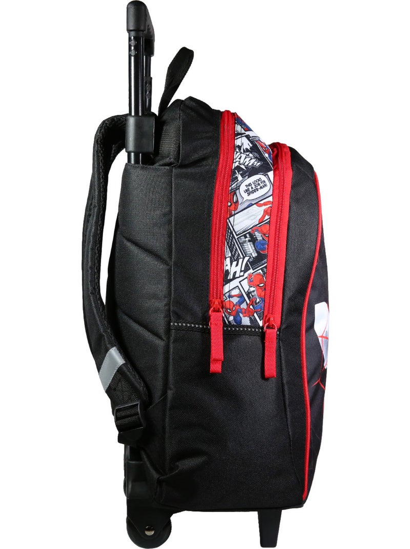 BAGTROTTER Sac à dos à roulettes Marvel Spider-Man Noir Noir - Kiabi