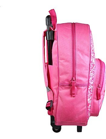 BAGTROTTER Sac à dos à roulettes Minnie So Cool Rose