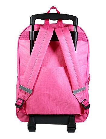 BAGTROTTER Sac à dos à roulettes Minnie So Cool Rose