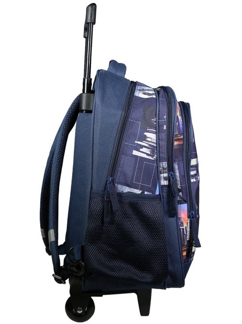 BAGTROTTER Sac à dos à roulettes Offshore City Ville Bleu - Kiabi