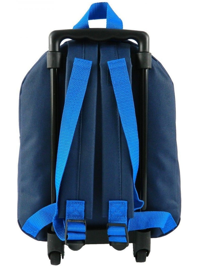 BAGTROTTER Sac à dos à roulettes Pat' Patrouille 31cm Bleu Bleu - Kiabi