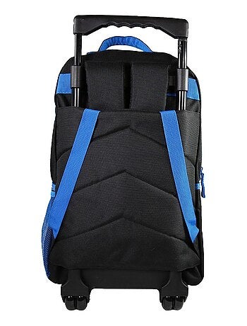 BAGTROTTER Sac à dos à roulettes Spiderman Bleu