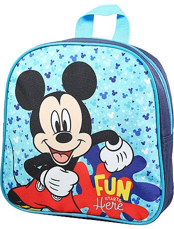 Bagtrotter sac à dos gouter 24 cm maternelle disney mickey bleu
