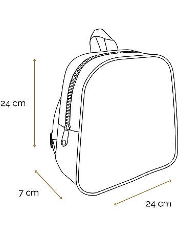 Bagtrotter sac à dos gouter 24 cm maternelle disney mickey bleu