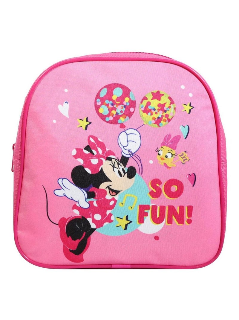 BAGTROTTER Sac à dos gouter 24 cm maternelle Disney Minnie Rose Rose - Kiabi
