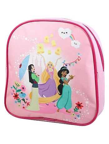 BAGTROTTER Sac à dos gouter 24 cm maternelle Disney Princesses Rose