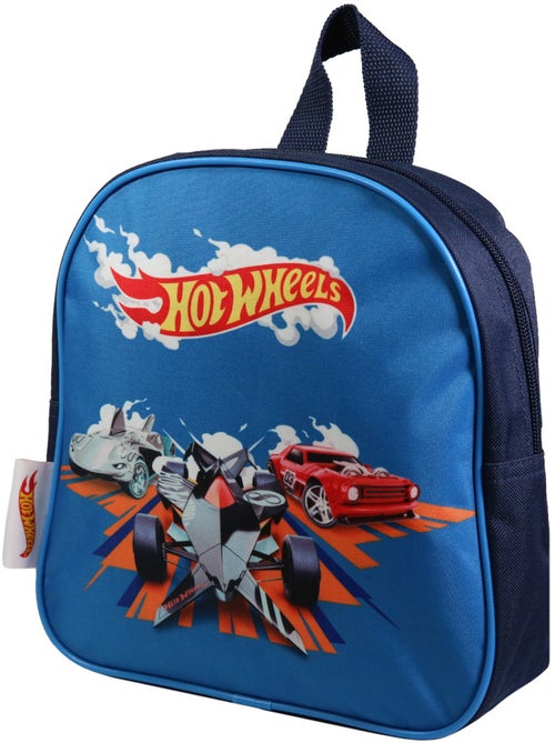 BAGTROTTER Sac à dos gouter 24 cm maternelle Hot Wheels Bleu - Kiabi