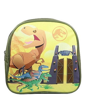 BAGTROTTER Sac à dos gouter 24 cm maternelle Jurassic World Dinosaure Jaune