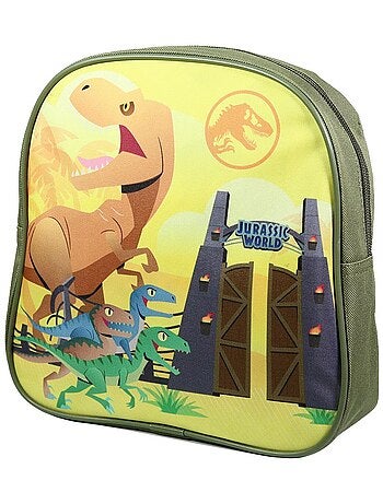 BAGTROTTER Sac à dos gouter 24 cm maternelle Jurassic World Dinosaure Jaune