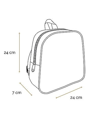 BAGTROTTER Sac à dos gouter 24 cm maternelle Jurassic World Dinosaure Jaune
