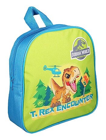 BAGTROTTER Sac à dos gouter 24 cm maternelle Jurassic World Vert