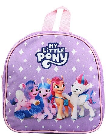 BAGTROTTER Sac à dos gouter 24 cm maternelle My Little Pony Violet