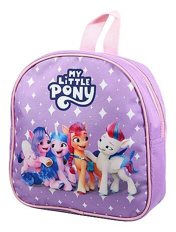 BAGTROTTER Sac à dos gouter 24 cm maternelle My Little Pony Violet