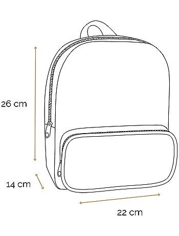 BAGTROTTER Sac à dos gouter 26 cm maternelle Kids Rose Chiot