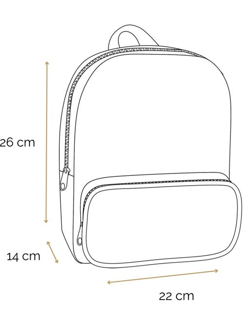 BAGTROTTER Sac à dos gouter 26 cm maternelle Kids Rose Chiot - Kiabi