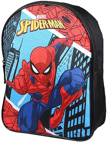 BAGTROTTER Sac à dos gouter 31 cm maternelle Marvel Spider-Man Bleu
