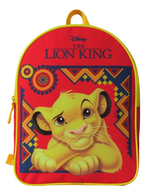 BAGTROTTER Sac à dos goûter maternelle 31 cm Disney Le Roi Lion Rouge - Kiabi