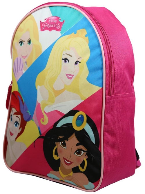 BAGTROTTER Sac à dos gouter maternelle 31 cm Disney Princesses Rose - Kiabi