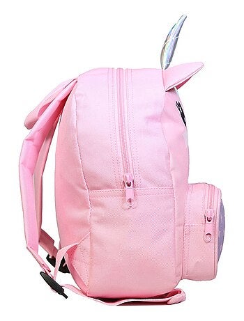 BAGTROTTER Sac à dos gouter maternelle 3D Licorne Kids Rose