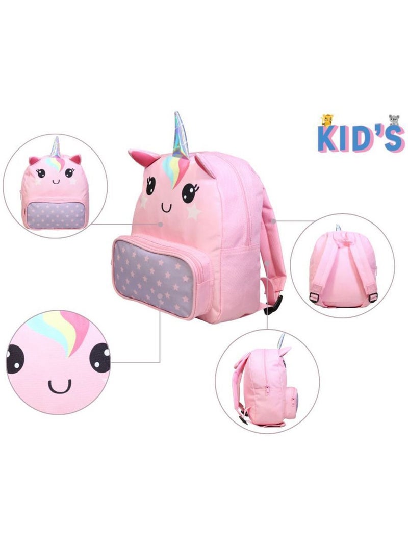 BAGTROTTER Sac à dos gouter maternelle 3D Licorne Kids Rose Rose - Kiabi