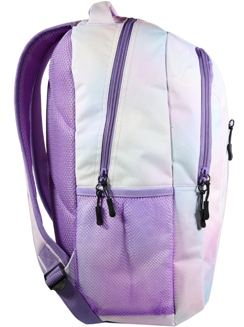 BAGTROTTER Set de sac à dos, sac gym et trousse Bagtrotter Multicolore Tie and Dye Multicolore - Kiabi