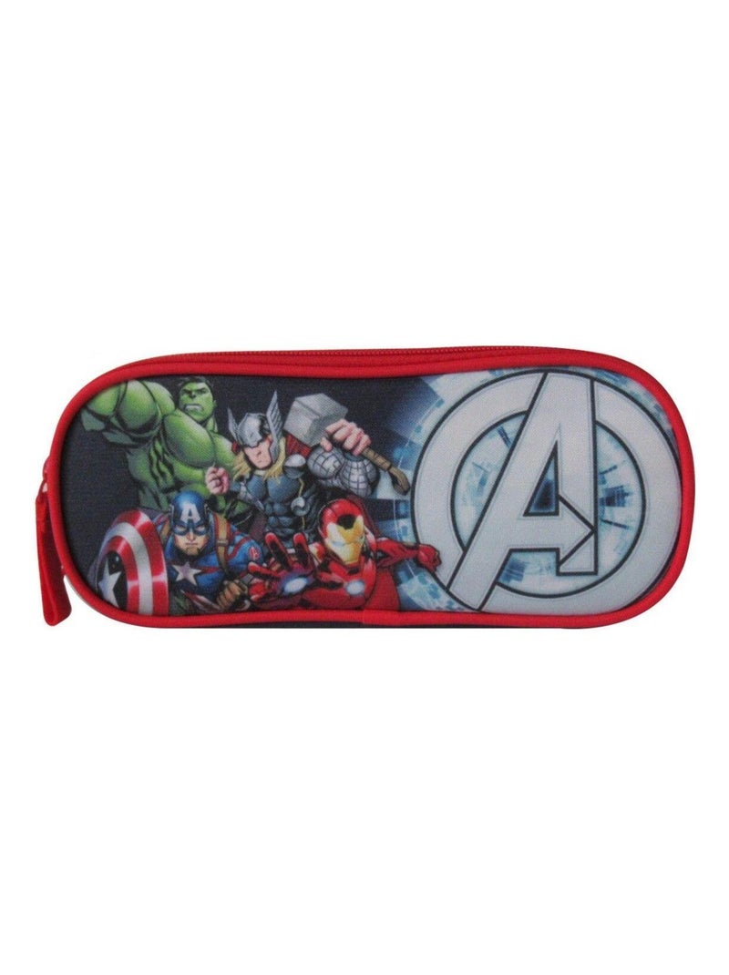BAGTROTTER Trousse scolaire 2 compartiments Avengers Multicolore - Kiabi