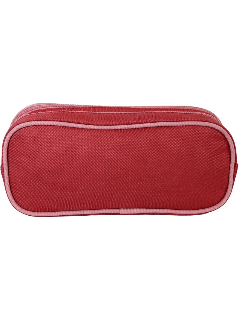 Bagtrotter Trousse scolaire 2 compartiments Cybel Rose Rose - Kiabi