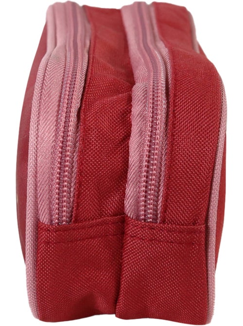 Bagtrotter Trousse scolaire 2 compartiments Cybel Rose - Kiabi