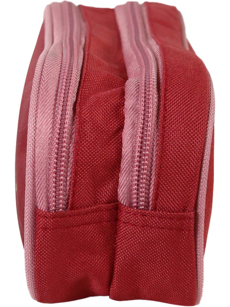 Bagtrotter Trousse scolaire 2 compartiments Cybel Rose Rose - Kiabi