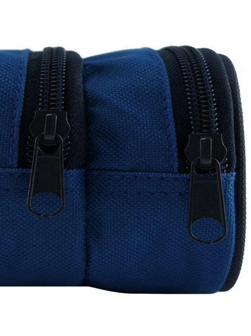 BAGTROTTER Trousse scolaire 2 compartiments Disney Le Roi Lion Simba Bleue - Kiabi