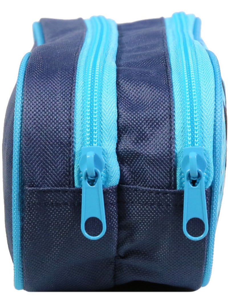 BAGTROTTER Trousse scolaire 2 compartiments Disney Mickey Bleu Bleu - Kiabi