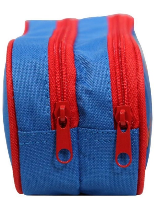 BAGTROTTER Trousse scolaire 2 compartiments Disney Mickey Bleue - Kiabi