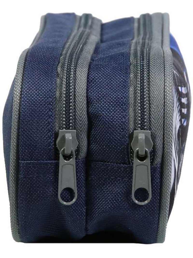 BAGTROTTER Trousse scolaire 2 compartiments Disney Star Wars Bleu Multicolore - Kiabi