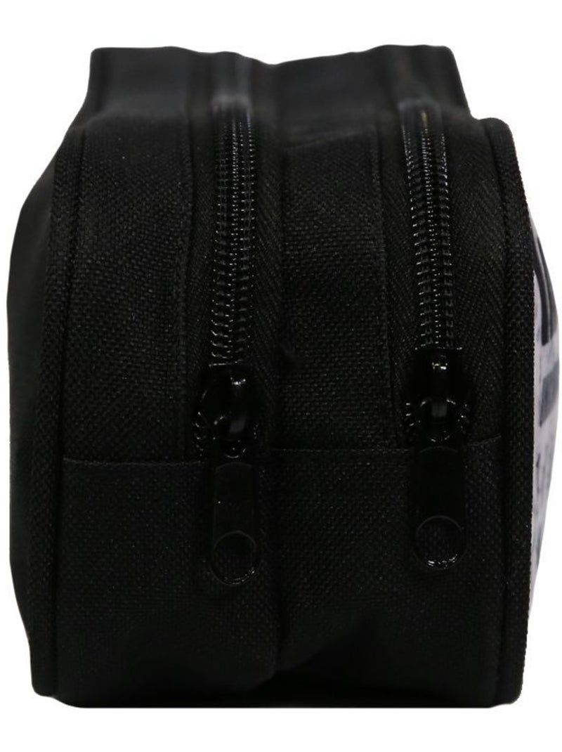 BAGTROTTER Trousse scolaire 2 compartiments Disney Star Wars / The Mandalorian Baby Yoda Noire Noir - Kiabi