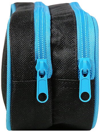 BAGTROTTER Trousse scolaire 2 compartiments Jurassic World Noir T-Rex