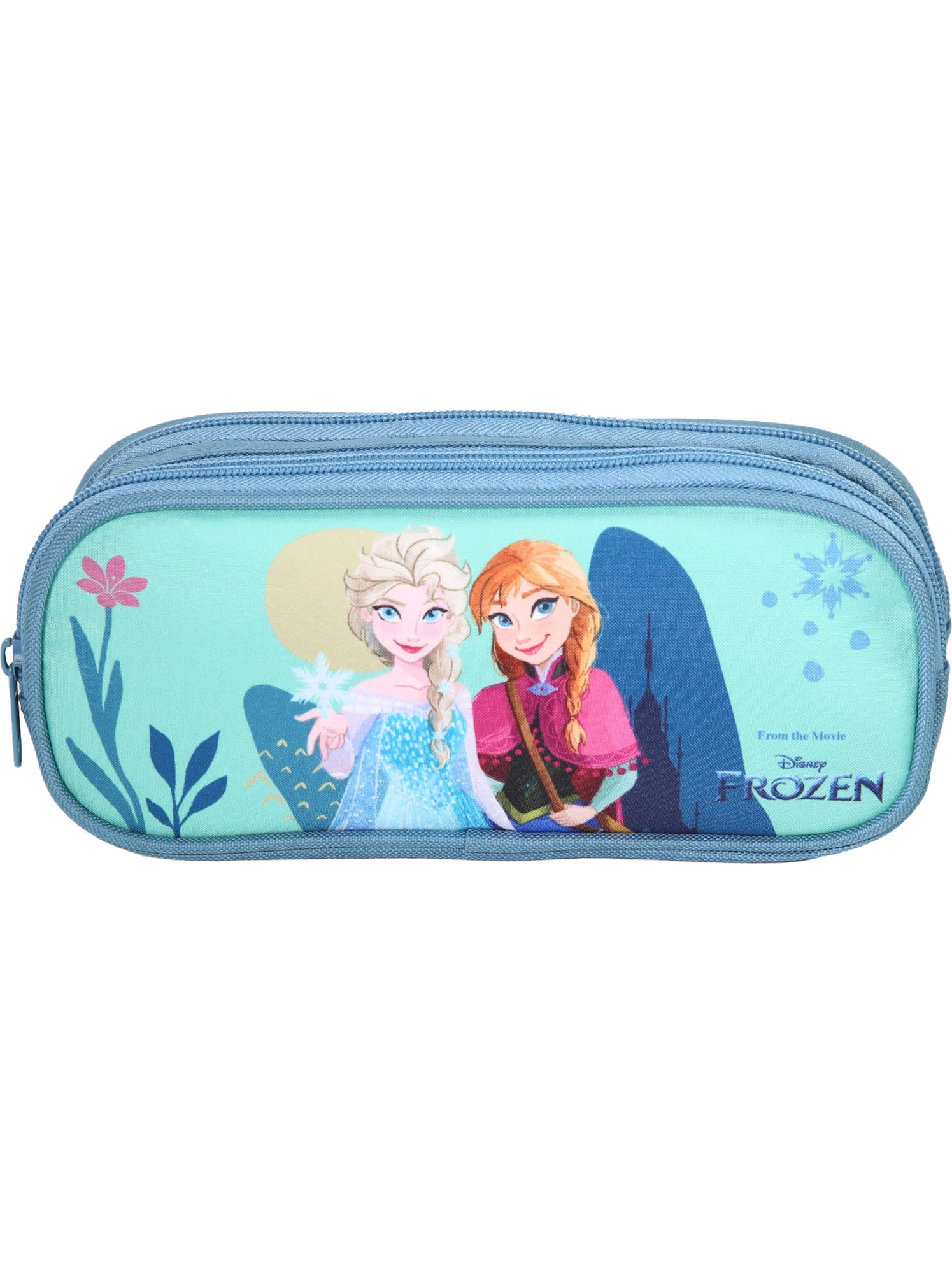 Trousse Frozen 2 (La Reine Des Neiges 2) - Longueur 22 Cm, Motif Enfant - Pour école, Fournitures, Rangement - 7