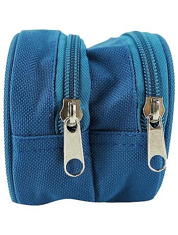 BAGTROTTER Trousse scolaire 2 compartiments Les Minions Bleu