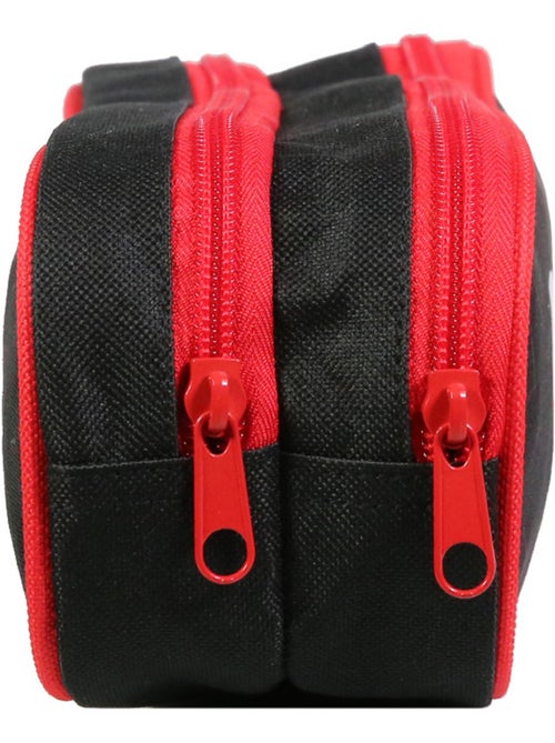 BAGTROTTER Trousse scolaire 2 compartiments Marvel Spider-Man Noire - Kiabi