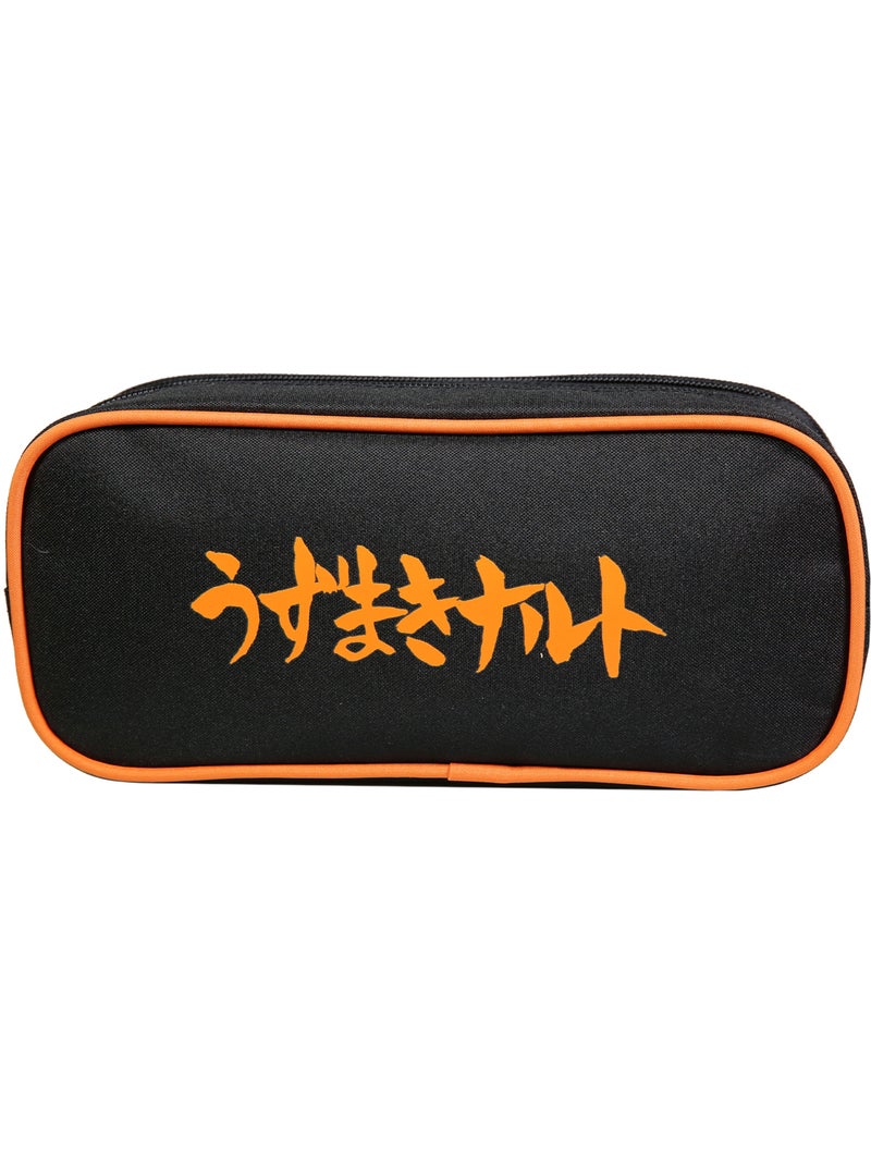 BAGTROTTER  Trousse scolaire 2 compartiments Naruto Noir Noir - Kiabi