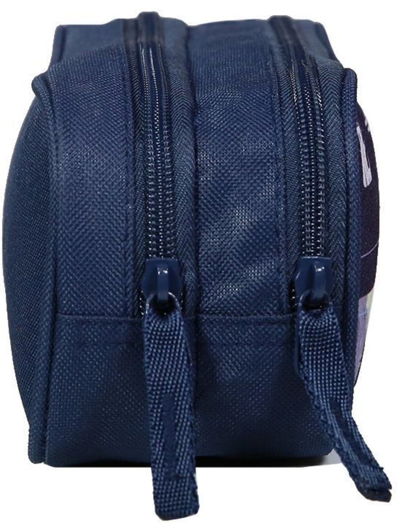 BAGTROTTER Trousse scolaire 2 compartiments Offshore City Ville Bleue Bleu - Kiabi