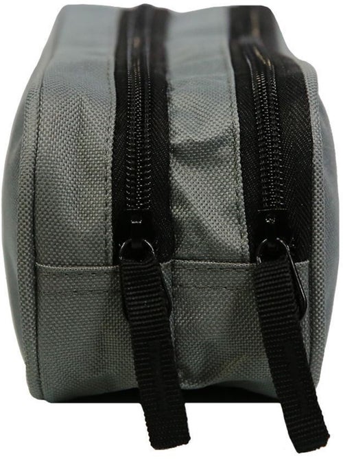 BAGTROTTER Trousse scolaire 2 compartiments Offshore Grise - Kiabi