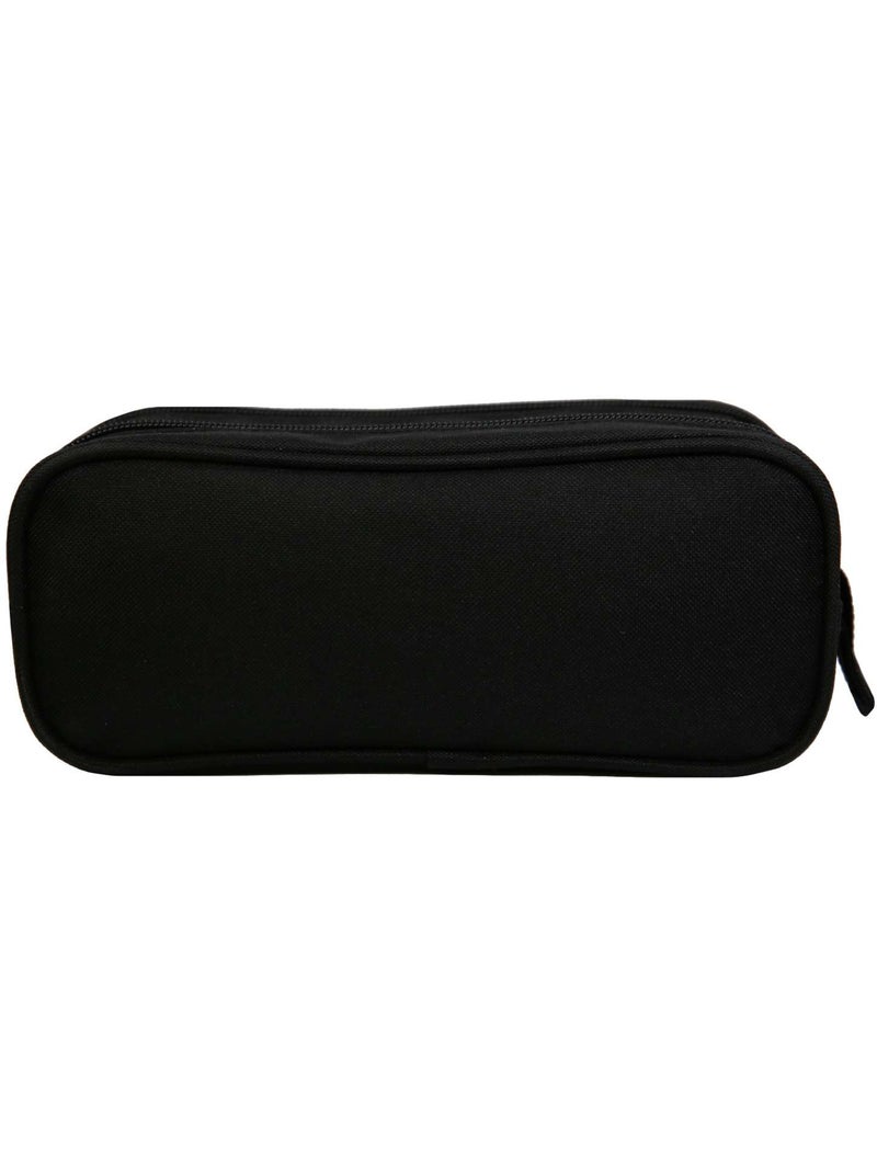 BAGTROTTER Trousse scolaire 2 compartiments Offshore Noire Noir - Kiabi