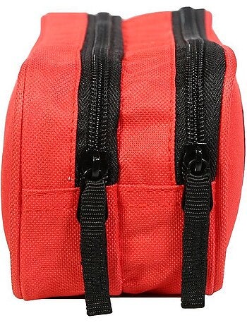 BAGTROTTER Trousse Scolaire 2 Compartiments Offshore Rouge