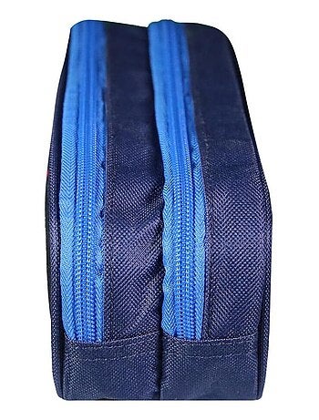 BAGTROTTER Trousse scolaire 2 compartiments Pat'Patrouille Bleu